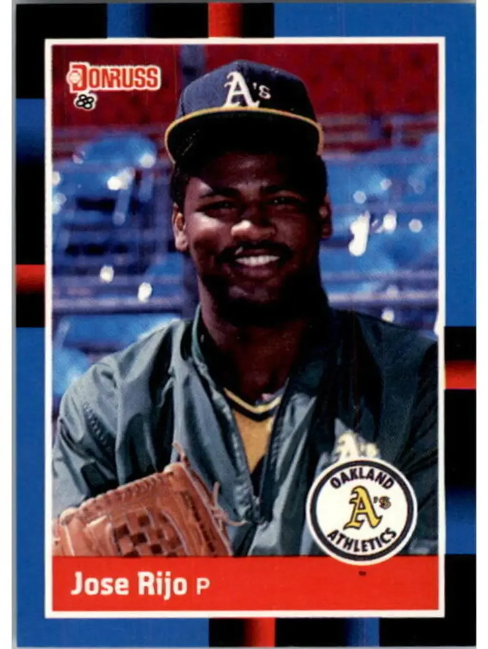 1988 Jose Rijo Donruss Baseball Card #548